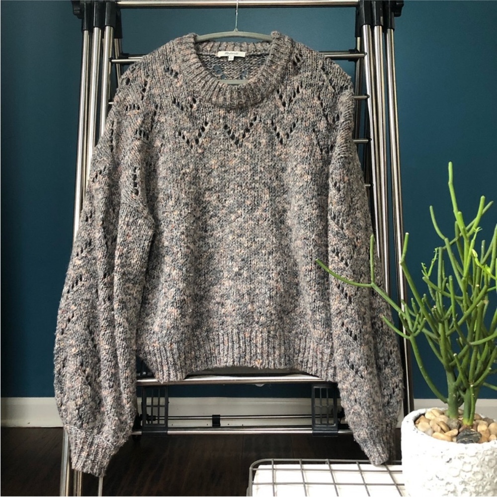 Madewell Balloon Sleeve Sweater